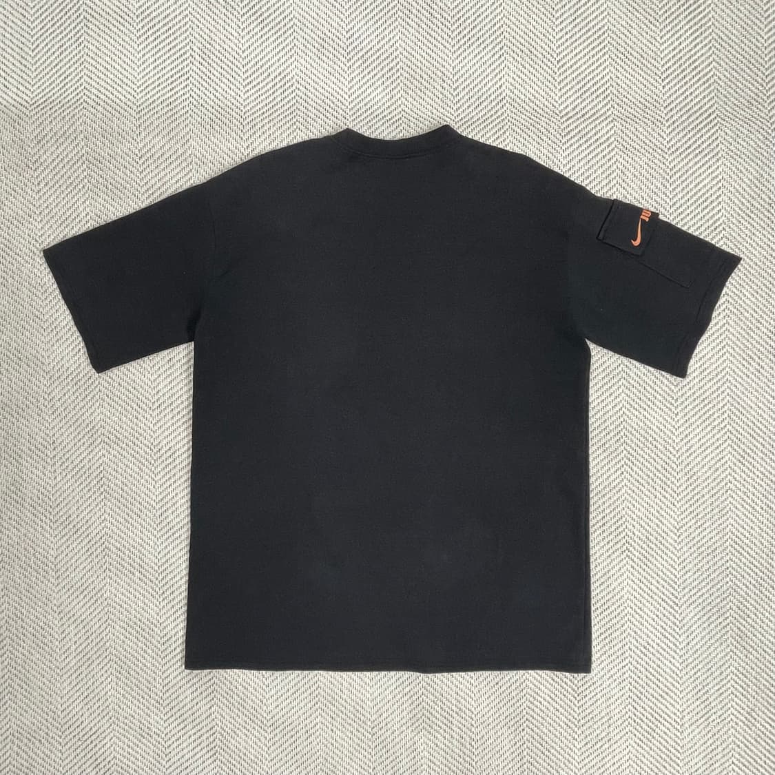 나이키 블랙 스우시 반팔 티셔츠 XL 상품이미지2