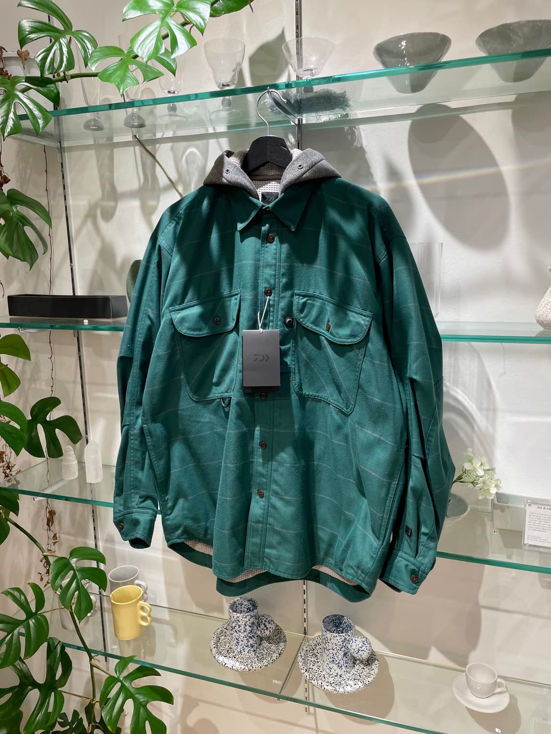 다이와피어39 tech hooded work shirt 상품이미지4