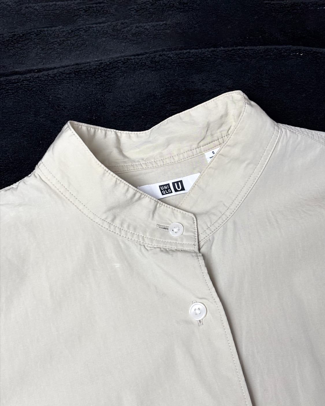 일본빈티지 유니클로 노카라 셔츠 상품이미지3