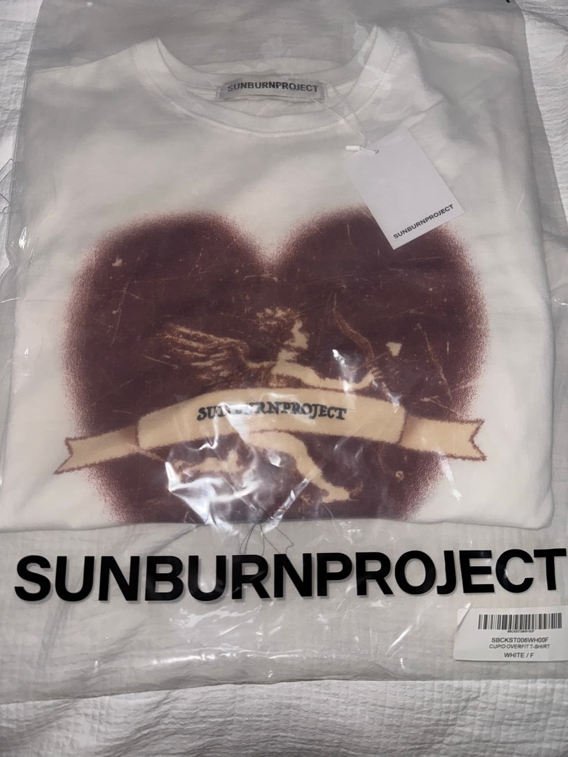 sunburnproject Cupid Overfit T-shirt 반팔 상품이미지1