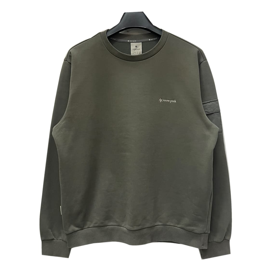 스노우피크 랜드 소매 포켓 스웻 맨투맨 105 상품이미지1