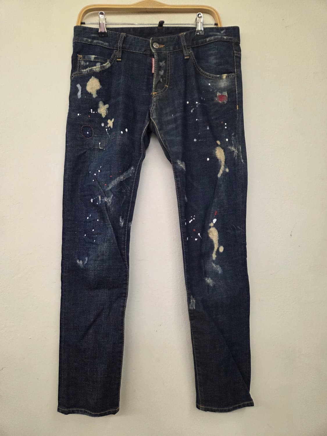 디스퀘어드2 페인팅 워싱 청바지 46 상품이미지1