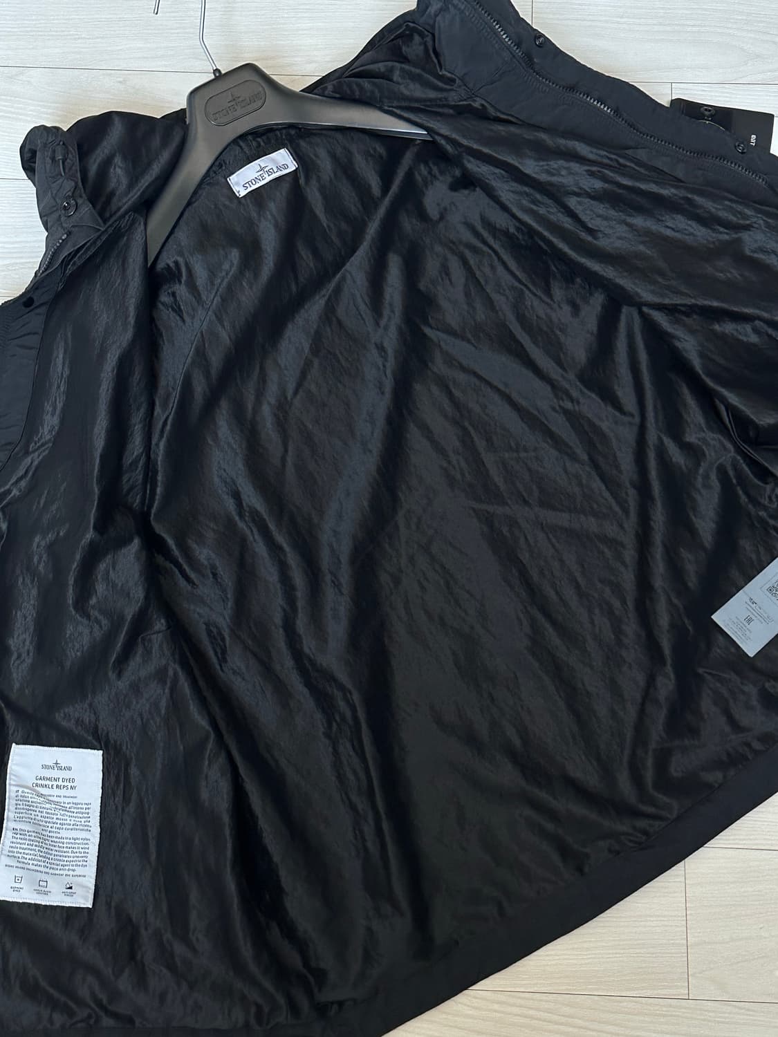 스톤아일랜드 크링클랩스 안티드롭 자켓 25ss XXL(110) 상품이미지4