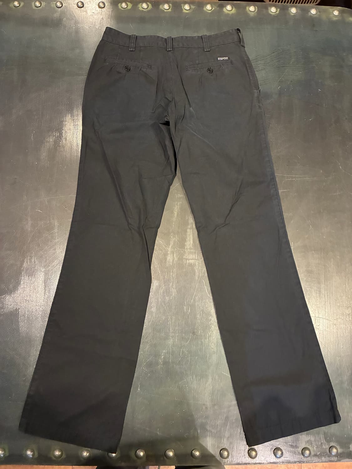 32) 버버리 블랙라벨 부츠컷 치노팬츠 블랙 상품이미지4