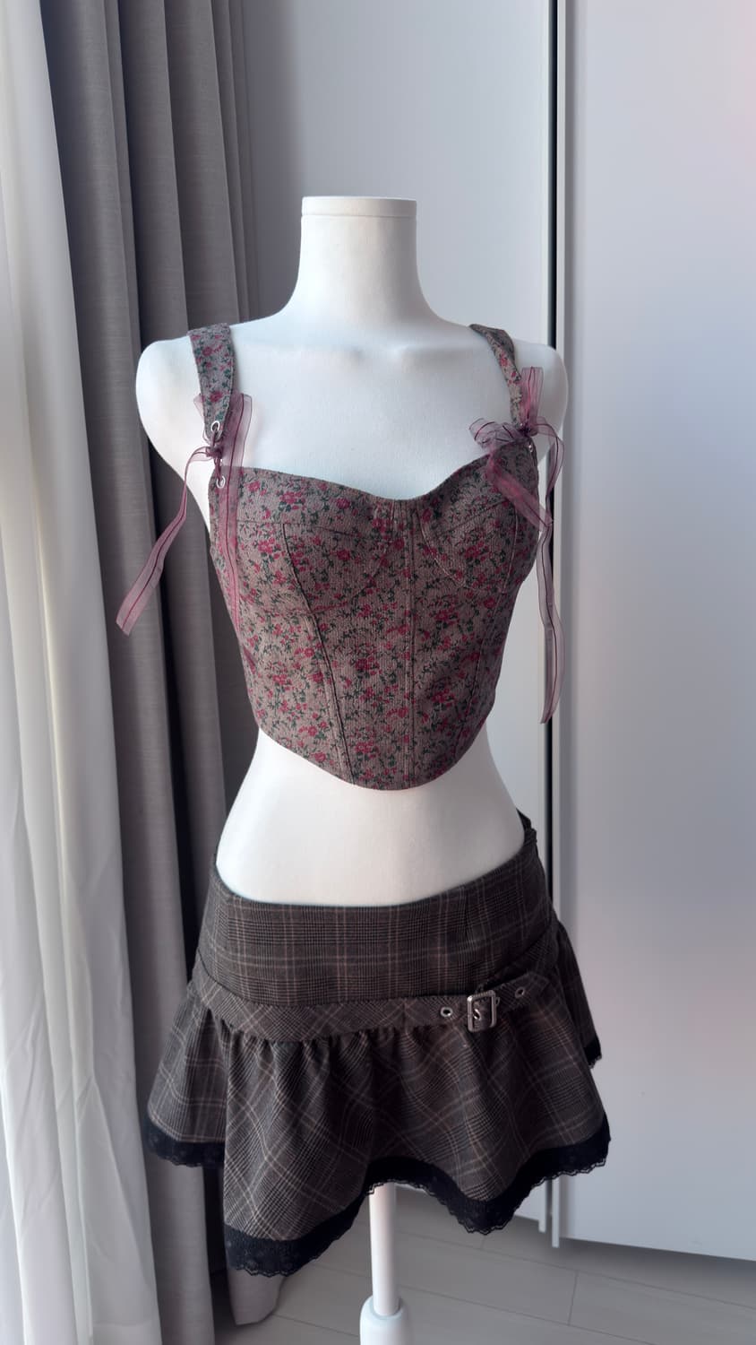 서쿠키 모모리본탑 베이지 m 상품이미지4