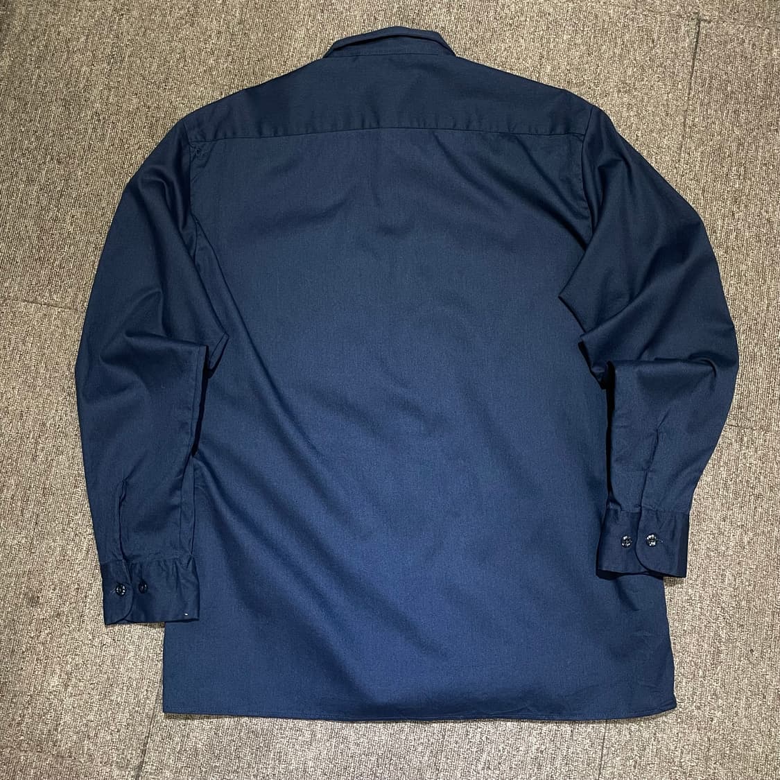 (M) Dickies 디키즈 워크 셔츠 네이비 상품이미지2