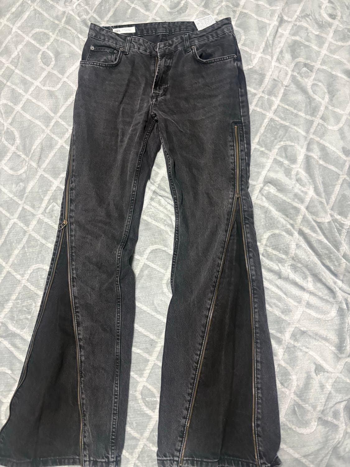 자라 지퍼 부츠컷 데님 31 상품이미지1