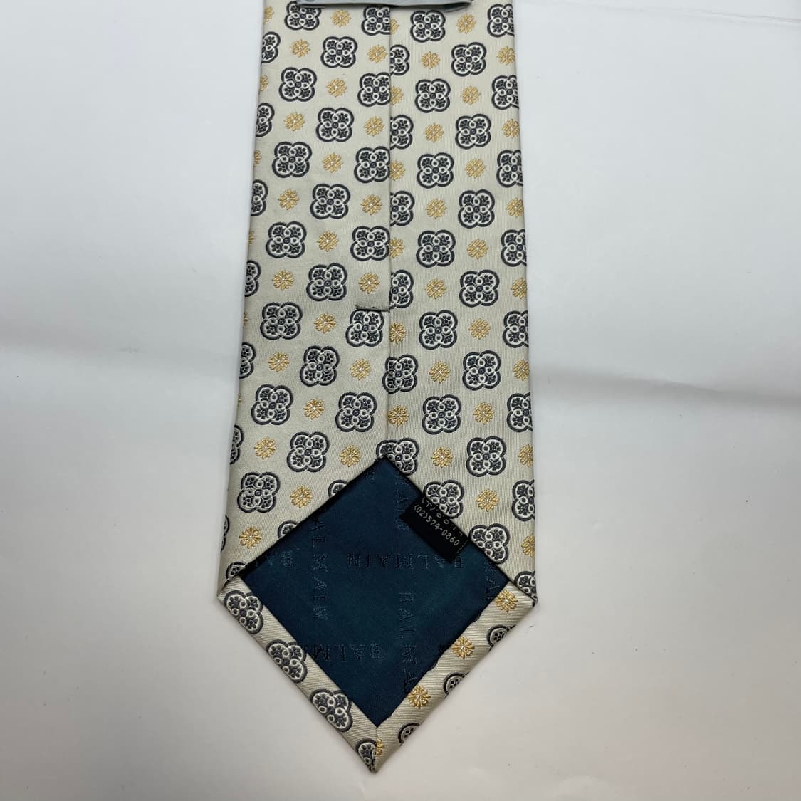 823) (BALMAIN) 발망 패턴 넥타이 상품이미지2