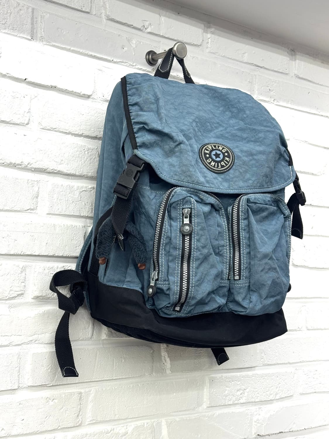 키플링 블루 백팩 상품이미지4