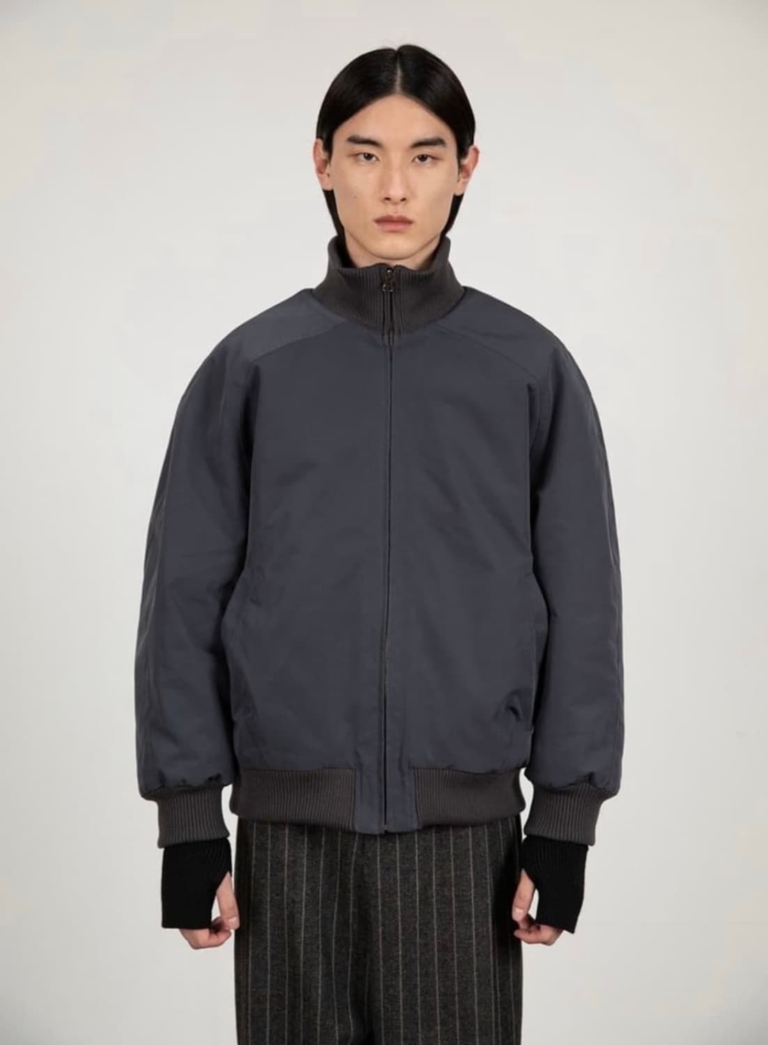 ((구매))아모멘토 리버시블 봄버 m사구합니다 상품이미지1