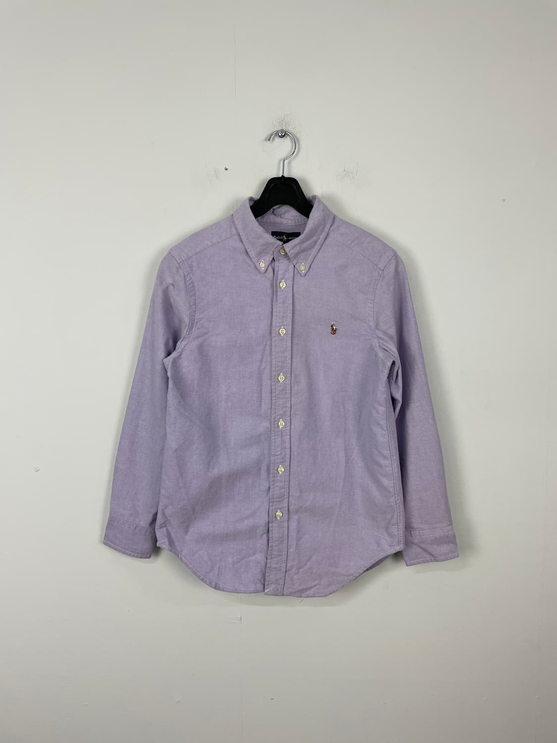 폴로 랄프로렌 라벤더 옥스포드 셔츠 kids M <640> 상품이미지1