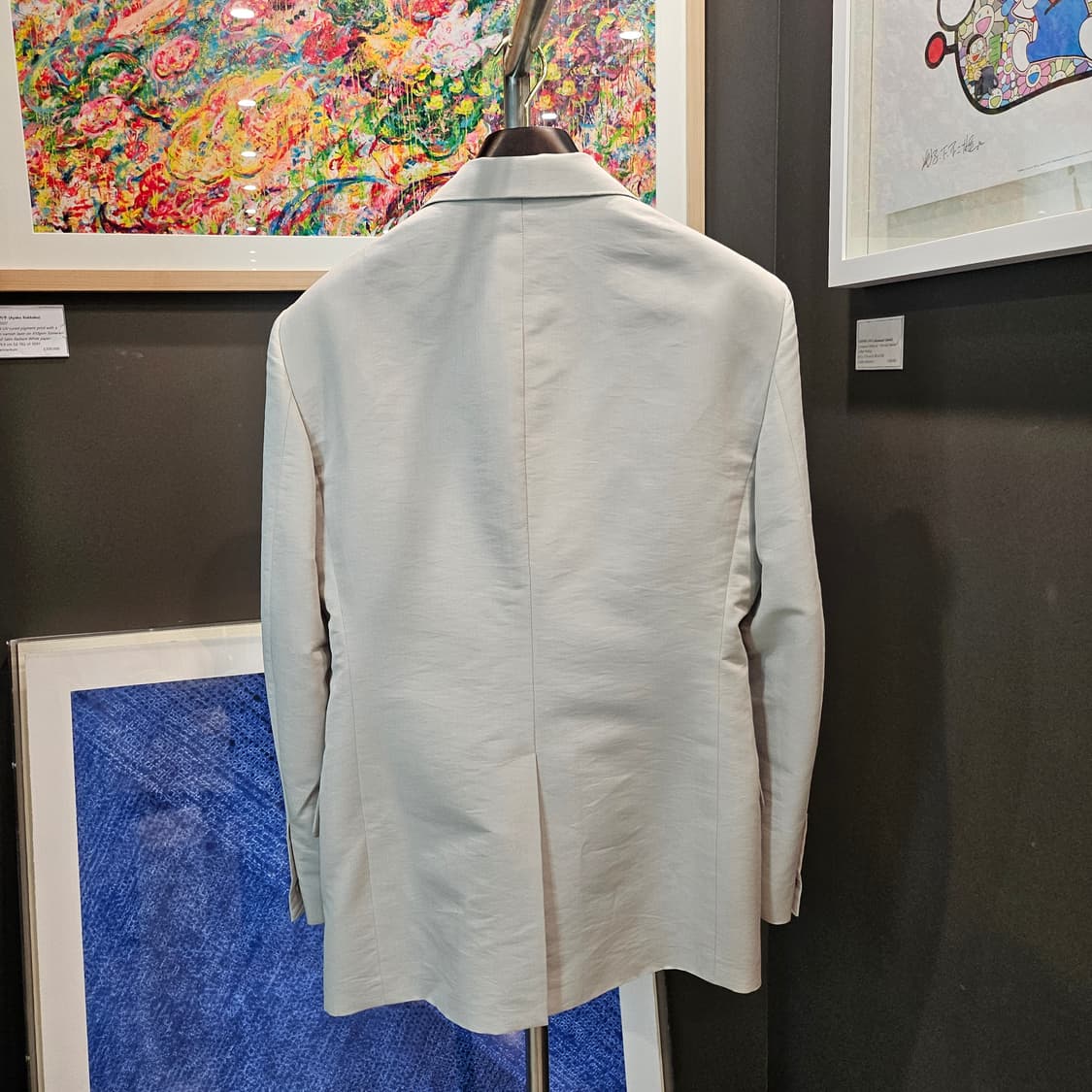 톰포드 싱글 브레스티드 쿠퍼 혼방 수트 상의 블레이저자켓 상품이미지4