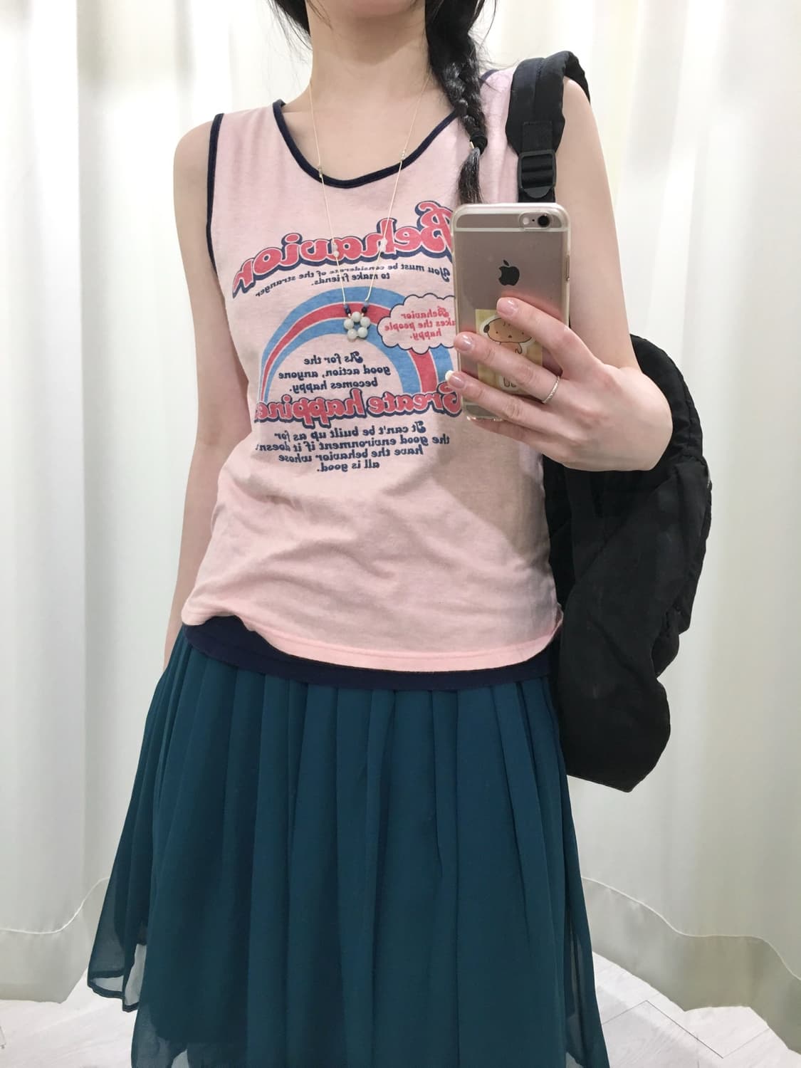 retro reversible sleeveless 상품이미지2