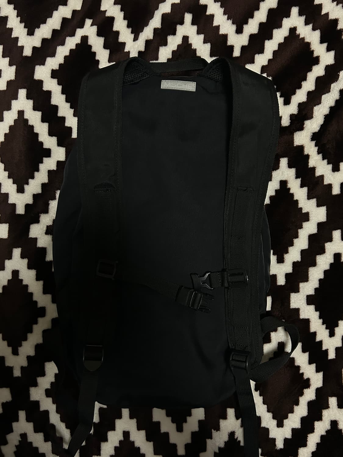 미스치프 롬버스 백팩 블랙 OS 상품이미지2