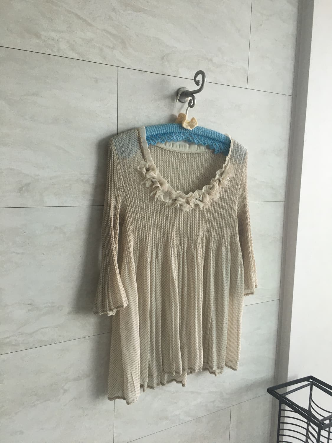 vintage pleated top 상품이미지6
