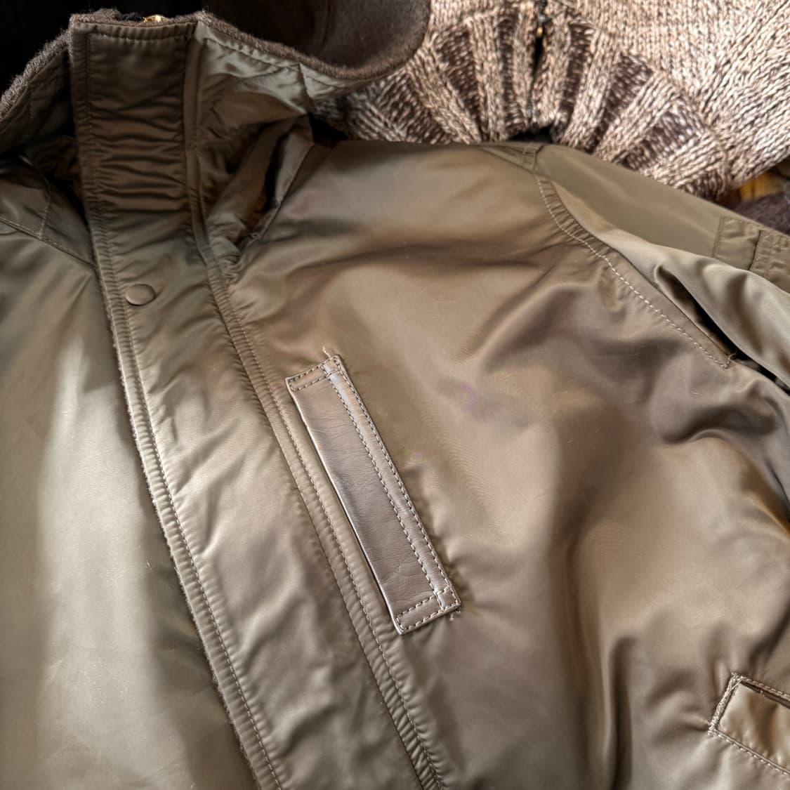 BARK TANNAGE 나노 유니버스 N2B 리버서블 밀리터리 자켓 상품이미지6