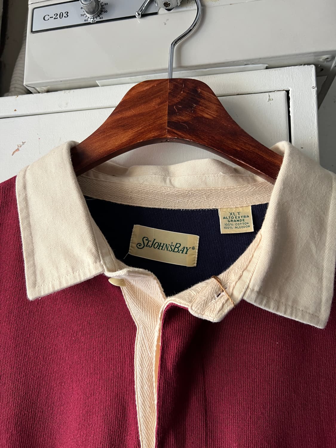 [XL]90's USA 빈티지 멀티컬러 럭비 티셔츠 상품이미지2