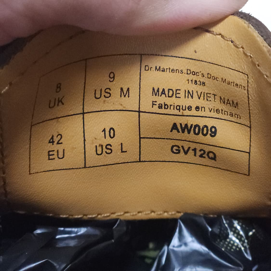 [8UK] 닥터마틴 1461 3홀 빈티지브라운 (270~275) 상품이미지8