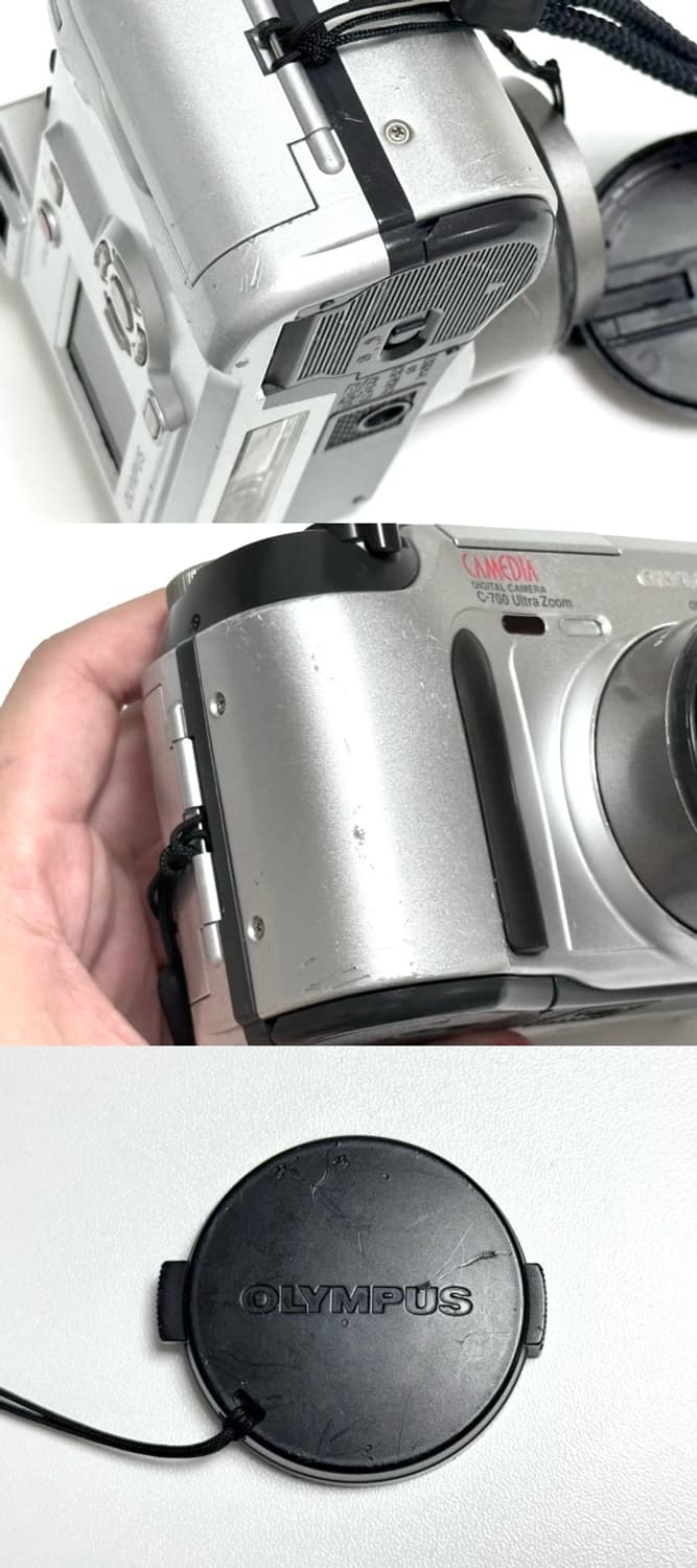 올림푸스 카메디아 C-700 빈티지 디지털카메라 상품이미지6