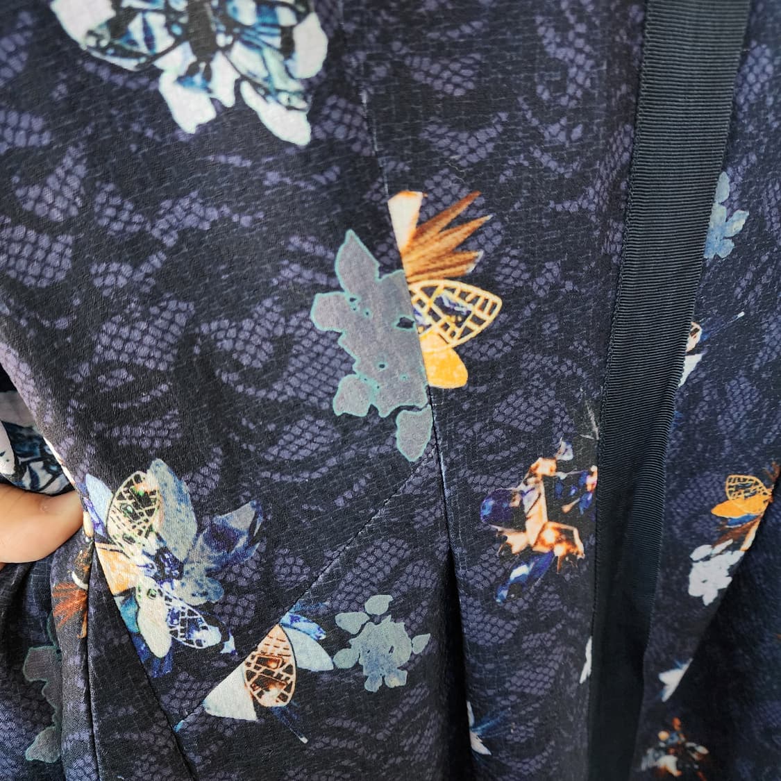 SJSJ 플라워 패턴 롱 원피스 상품이미지5