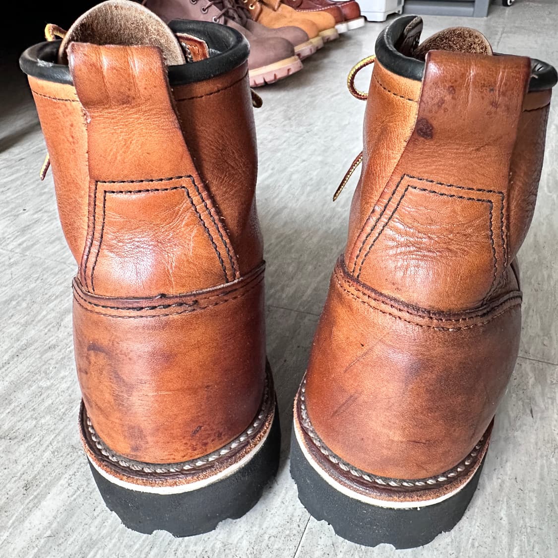 Red Wing 2904 라인맨 Made in USA 비브람 리솔 상품이미지8