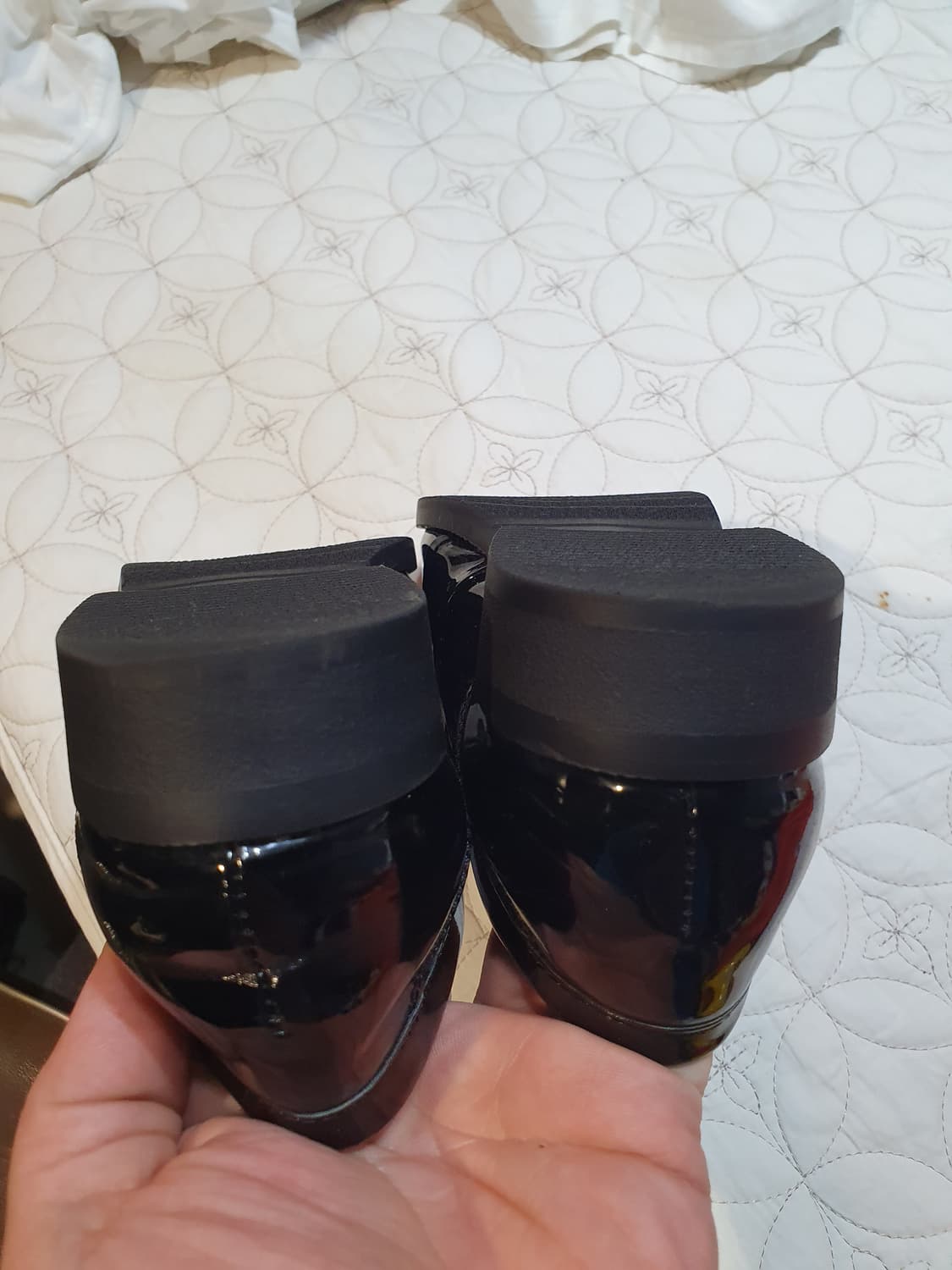 블랙 페이던트 로퍼 235mm 상품이미지3