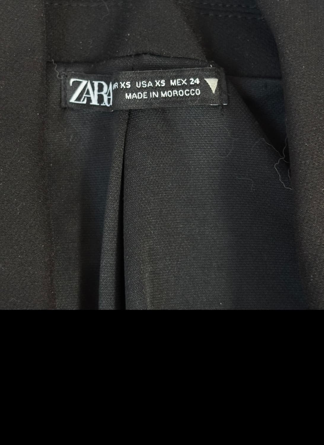 자라 ZARA 블랙 정장 블레이저 미니원피스 상품이미지7