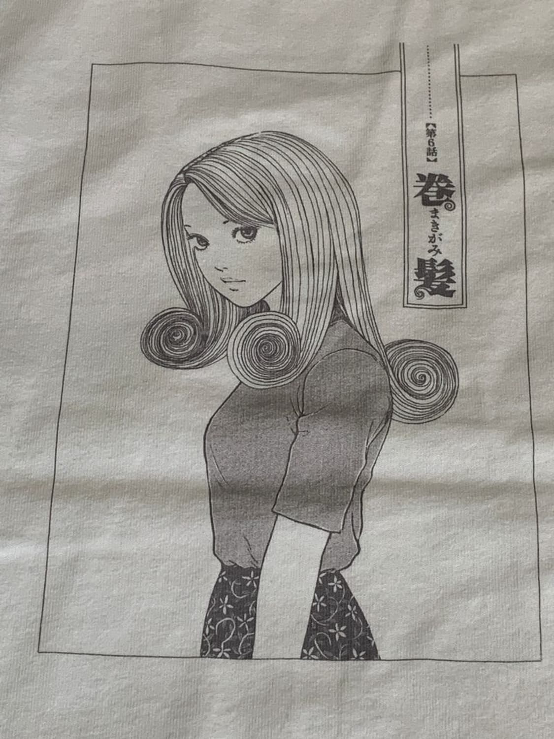 PRINT TEE 우즈마키 프린트 티셔츠 상품이미지3