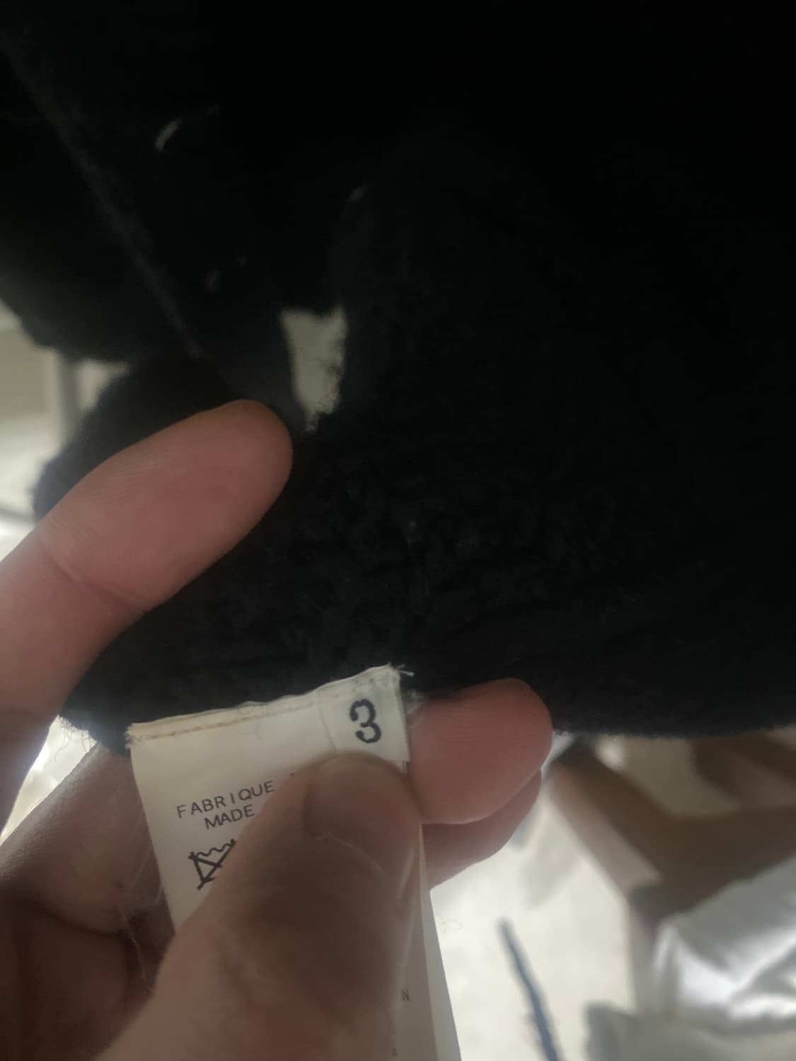 요지야마모토 푸르옴므 울 가디건코트 상품이미지3