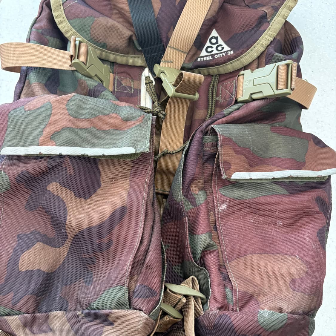 27. 나이키acg 빈티지 카모 백팩 상품이미지7