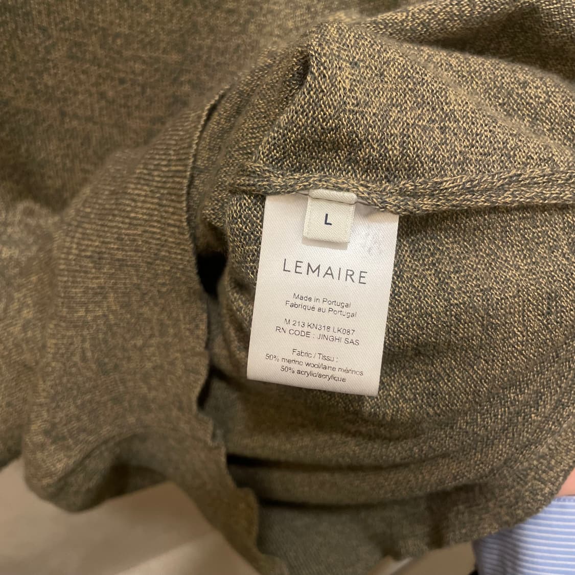 르메르 더블 레이어드 터틀넥 L 상품이미지4