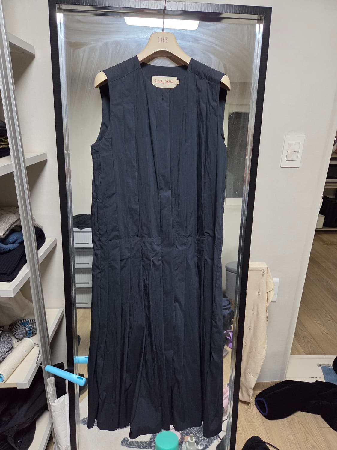 Saturday Of Us (STU) 핀턱플리츠 원피스 상품이미지3