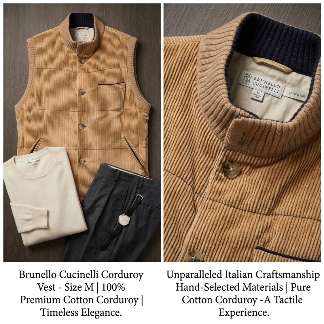 [정품] 브루넬로 쿠치넬리 프리미엄 코튼 코듀로이 베스트 상품이미지3