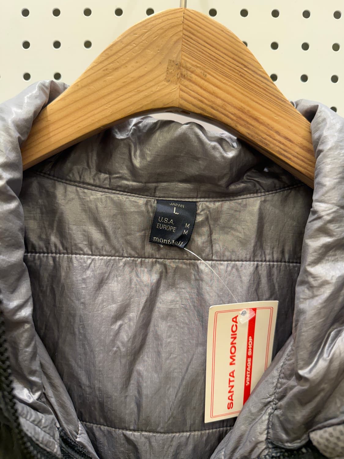 몽벨 일판 오리지날 구스 다운 경량 후드 패딩 U21 상품이미지5