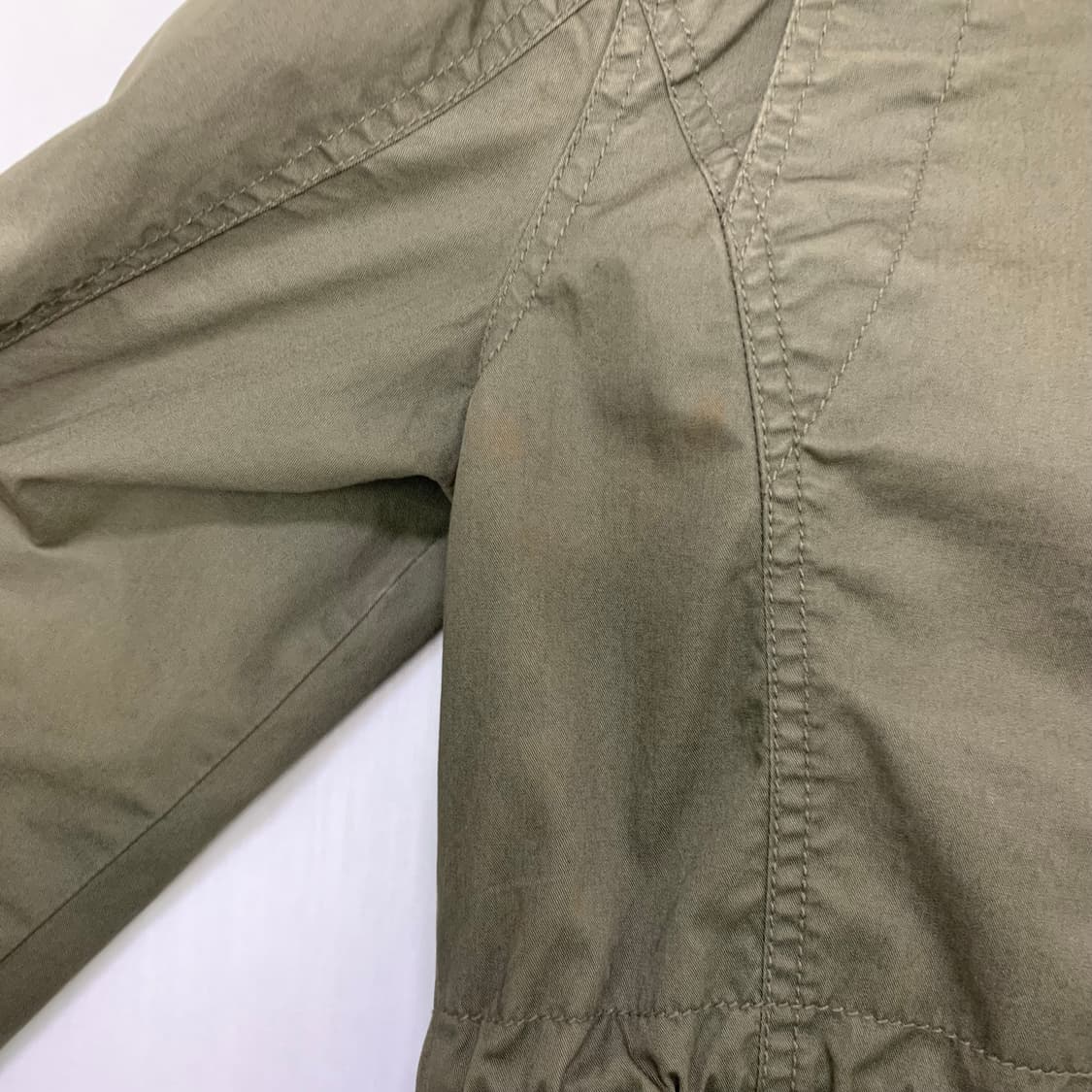 REIZ JEANS 00s 빈티지 하이넥 밀리터리 카고 야상자켓 100 상품이미지9
