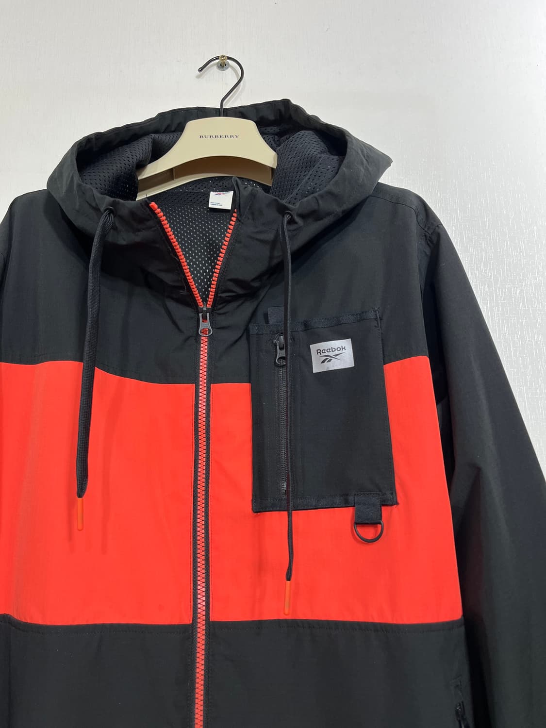 2XL 리복 메쉬 빅로고 메쉬 바람막이 자켓 상품이미지4