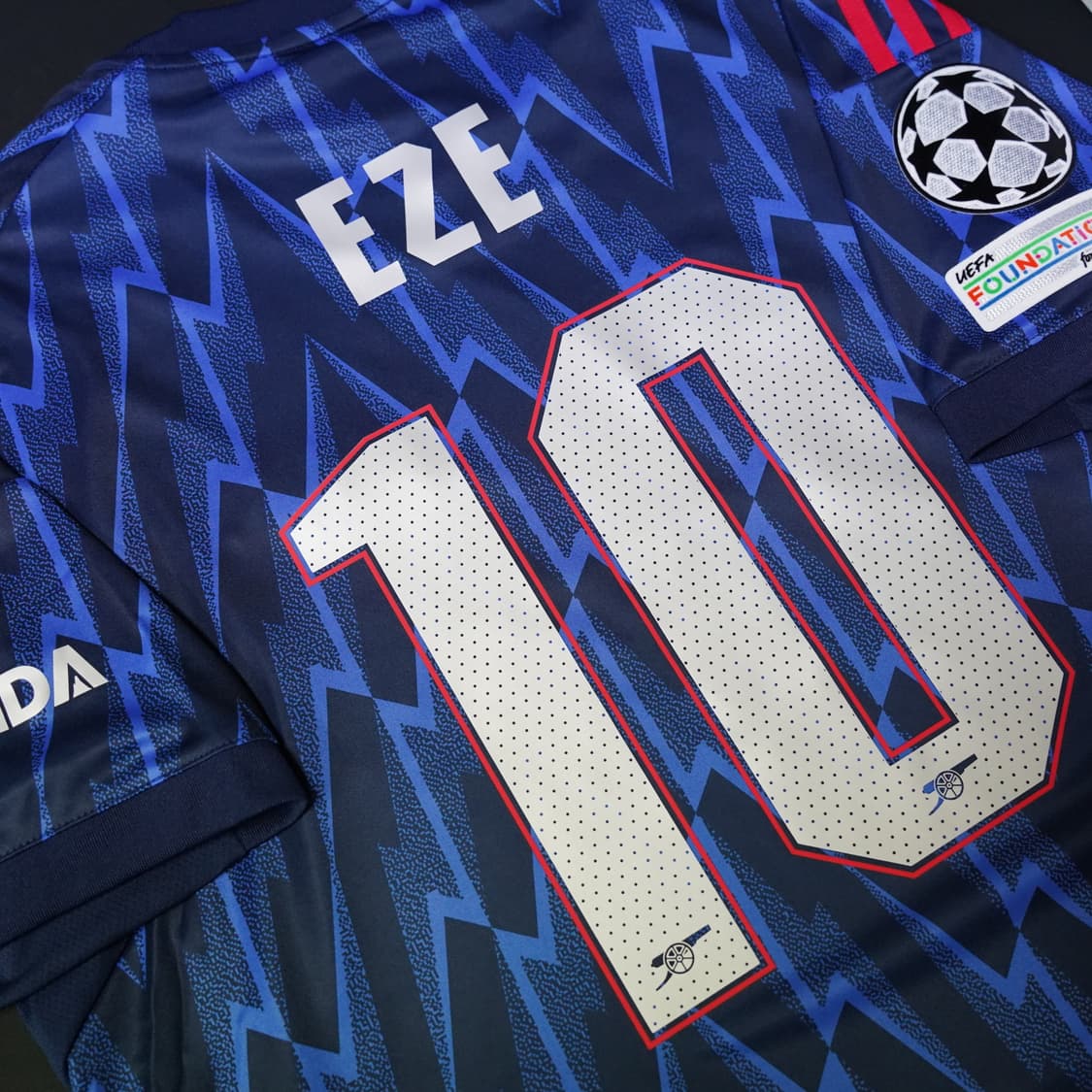 [국내 XL] 25/26 아스날 에제 챔스 어웨이 유니폼 상품이미지5