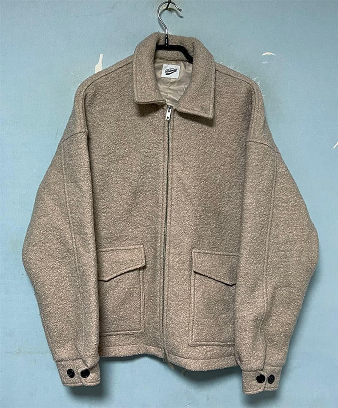 파르티멘토 남자 모직블루종 오버핏 겨울 L 100 상품이미지1