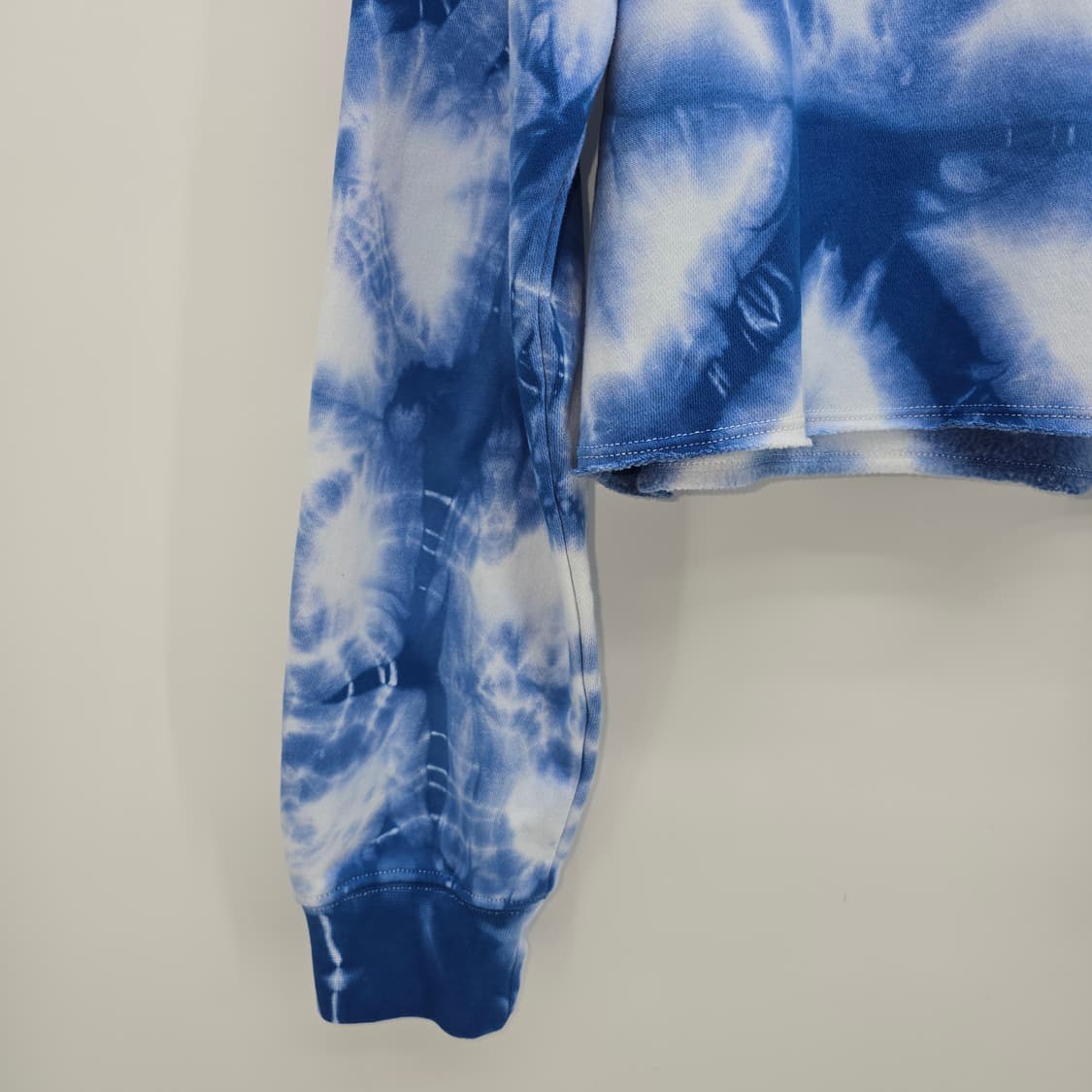 GAP 타이다이 크롭 후드티 블루 상품이미지2