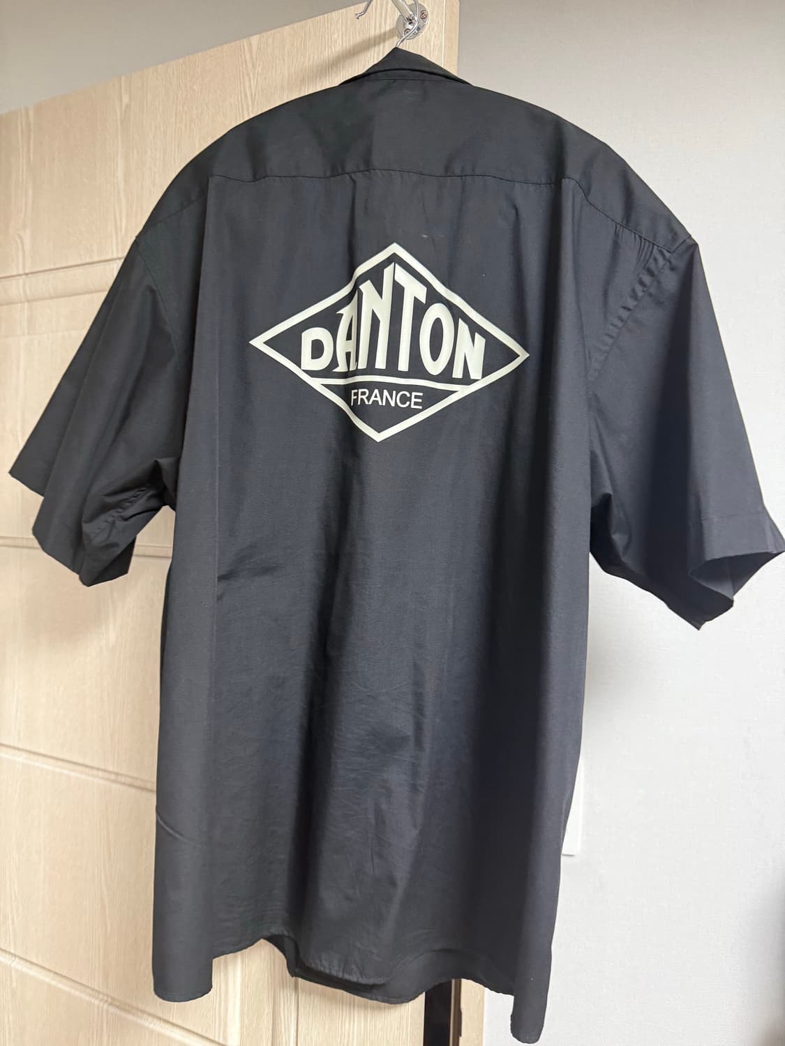 DANTON 단톤 블랙 셔츠 42사이즈 상품이미지2