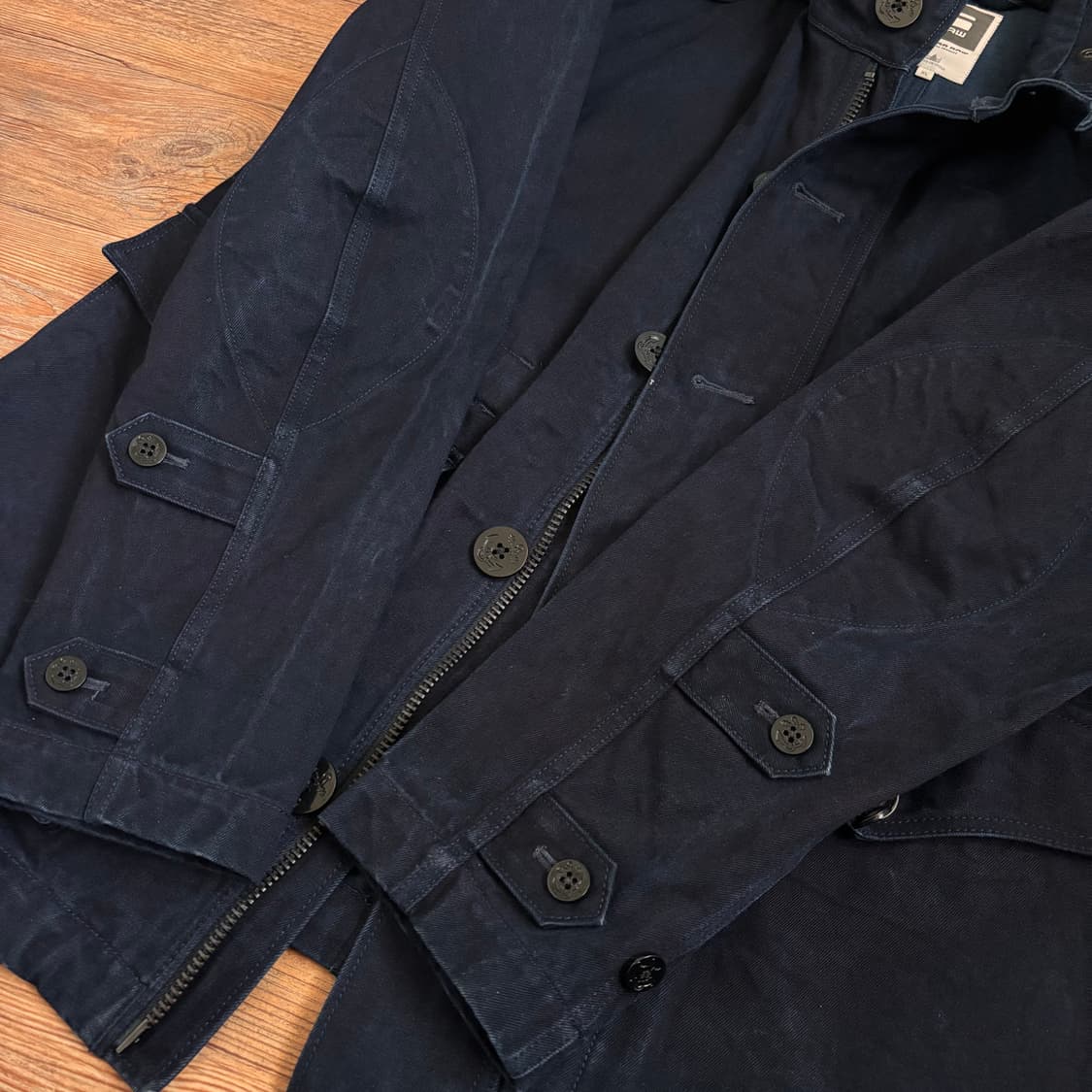 새제품급 XL 지스타 RAW 자켓 DAVIN 밀리터리 코트 야상 상품이미지7