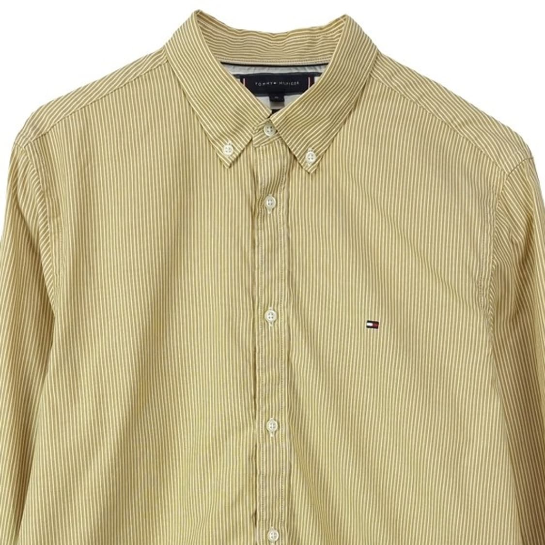 [타미힐피거] 로고 자수 스트라이프 셔츠 M20098 상품이미지4