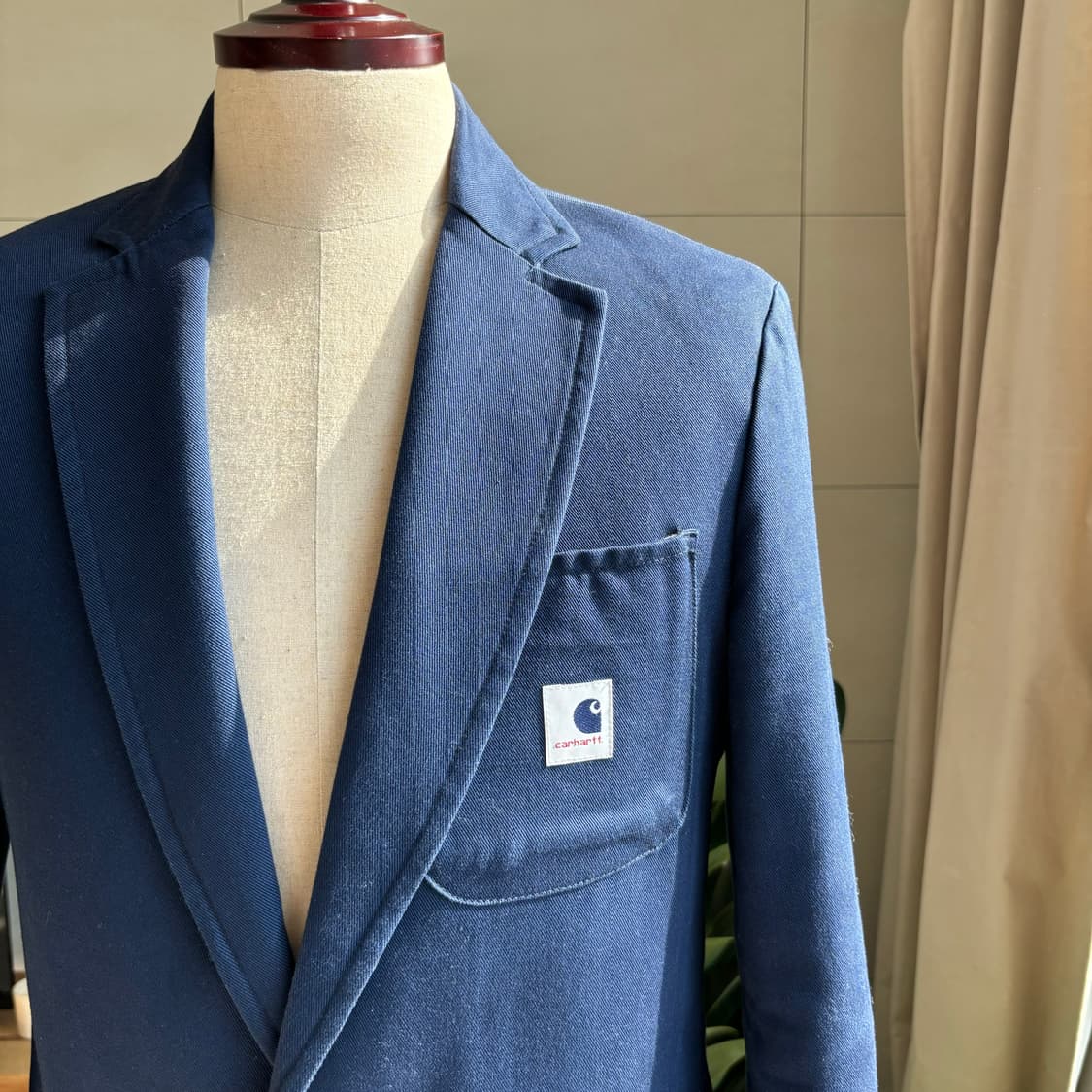 칼하트 x 아담 키멜 블레이저 네이비 (협업 모델) 사이즈 M 상품이미지8
