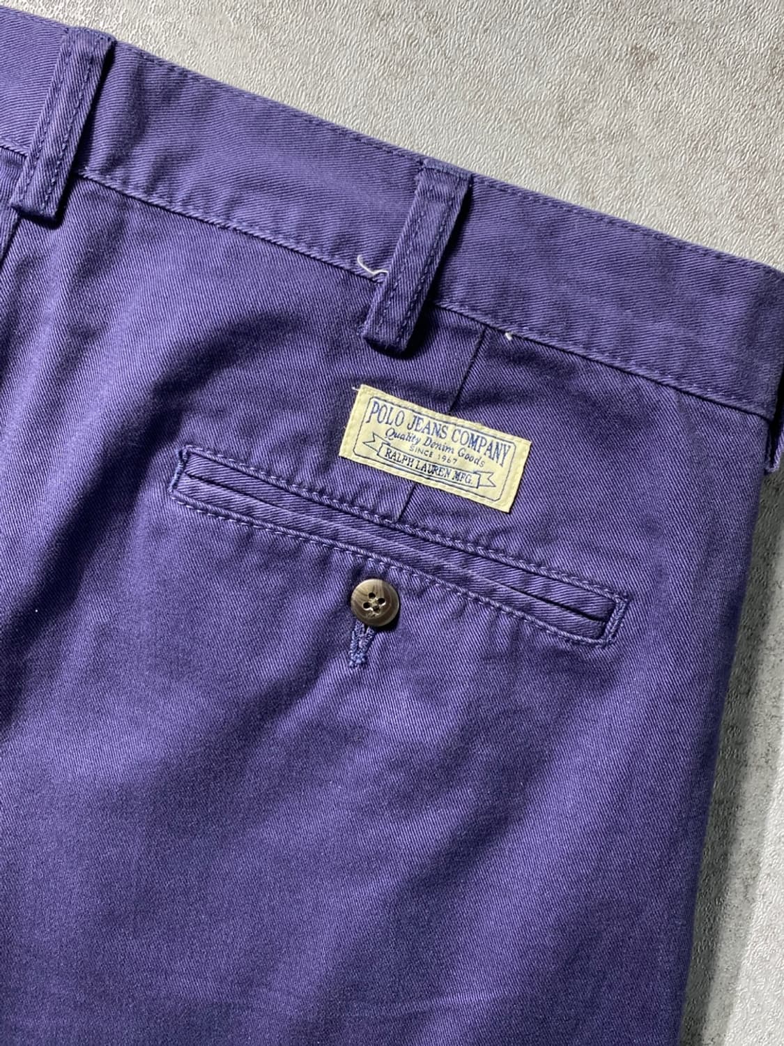 [33-34] 폴로 진스 랄프로렌 네이비 하프 치노 팬츠 상품이미지5