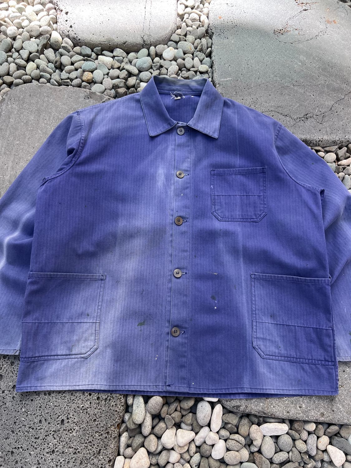 VINTAGE HARD SUN FADED HBT 썬페이드 프렌치워크자켓 상품이미지3