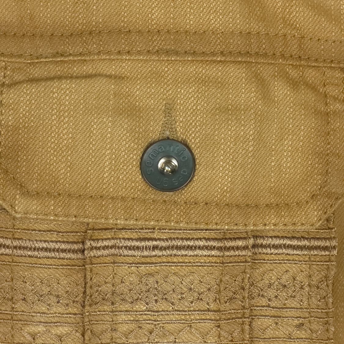 [L] Semantic Design 세만틱디자인 스티치 워싱 자켓 상품이미지4