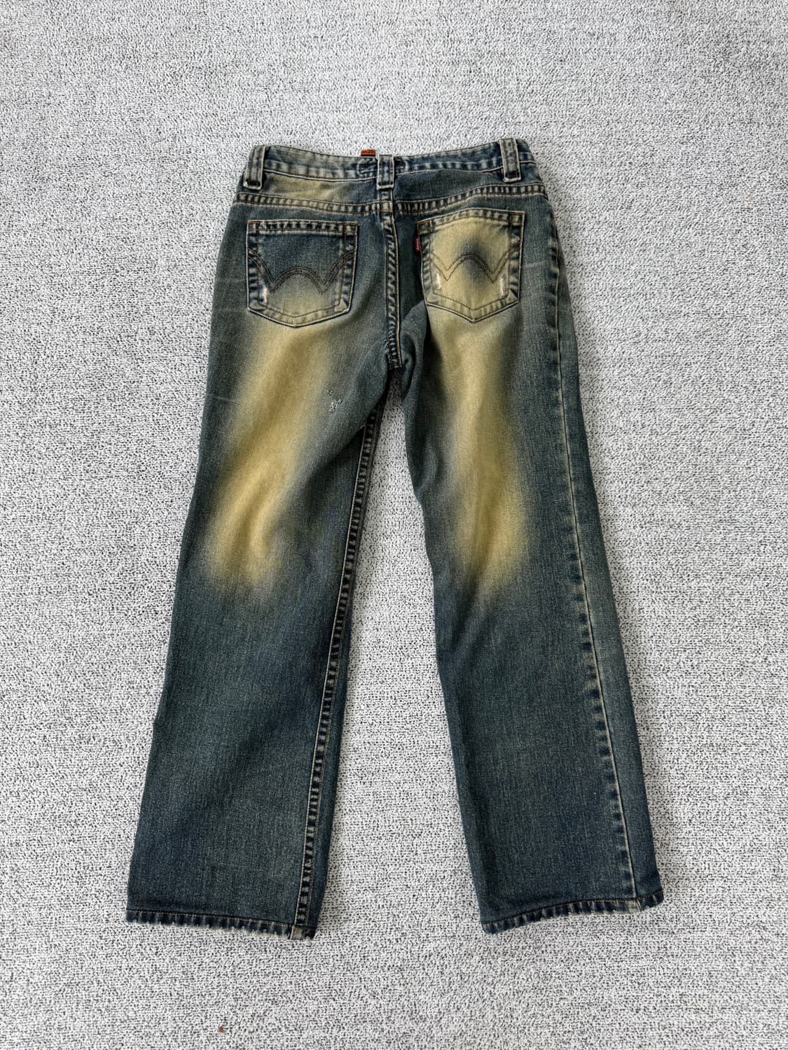 그런지 부츠컷 데님 팬츠 상품이미지9
