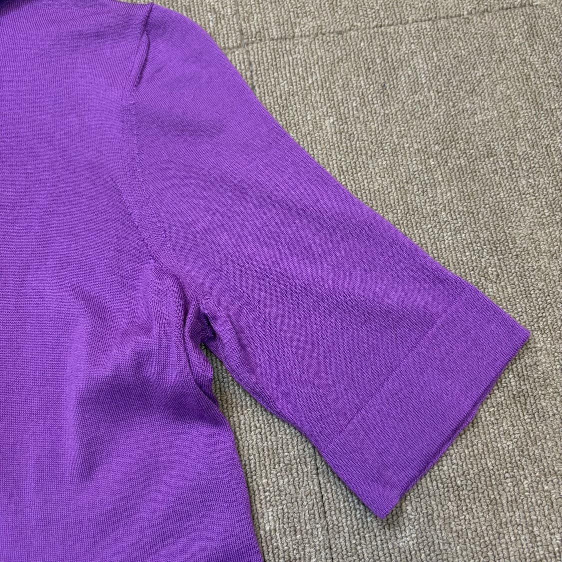 herno italy 에르노 우먼스 울 터틀 반팔 니트  상품이미지4