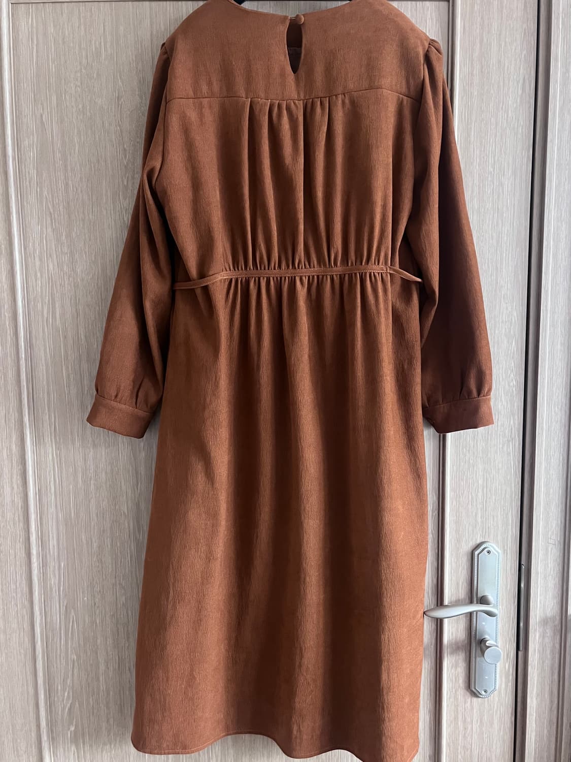 벨벳 리본 원피스 치마 롱스커트 여성의류 빈티지 상품이미지2