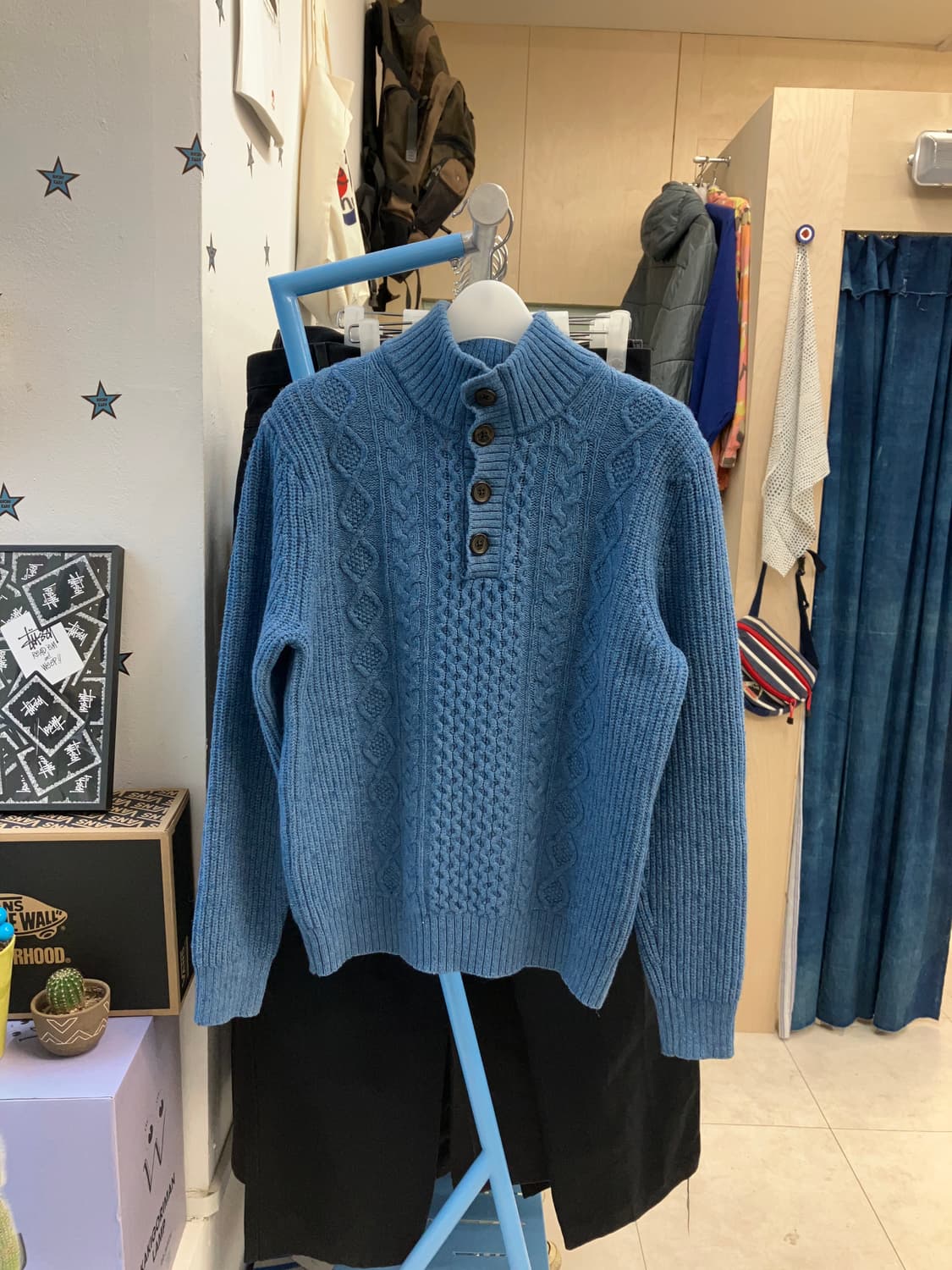 vtg button sweater  상품이미지1